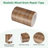 Unique Bargains Self Adhesive Realistic Wood Grain Durable Multi Use Masking Tape 1 Pc - 2 of 4