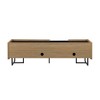 TiramisuBest TV STAND with Walnut for TV & Entertainment Furniture - 3 of 4