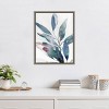 Amanti Art Indigo Sprig II (Leaves) by Isabelle Z Framed Canvas Wall Art Print - image 4 of 4