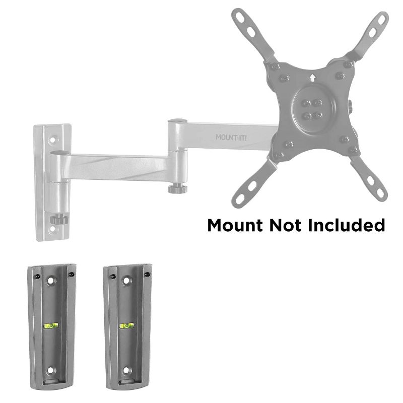 Mount-It! Set of Two Wall Plates and Hardware Mounting Kits, Compatible with MI-429, 3 of 4
