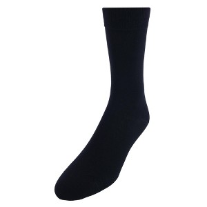 Windsor Collection Men's Luxury Rayon from Bamboo Comfort Dress Socks (1 Pair) - 1 of 3