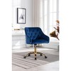 Swivel Shell Chair for Living Room/Bed Room, Modern Leisure office Chair - 4 of 4