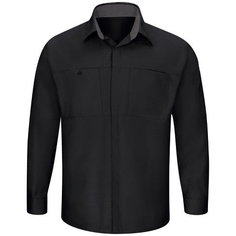 Red Kap Men's Long Sleeve Performance Plus Shop Shirt With Oilblok Technology - image 1 of 4