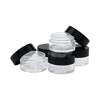 Creative Mark Sample Containers - .24 oz Size, 60-Pack Clear Plastic Sample Jars, Cosmetic Containers with Lids, Wide-Mouth Opening, Easy to Label, - 2 of 4