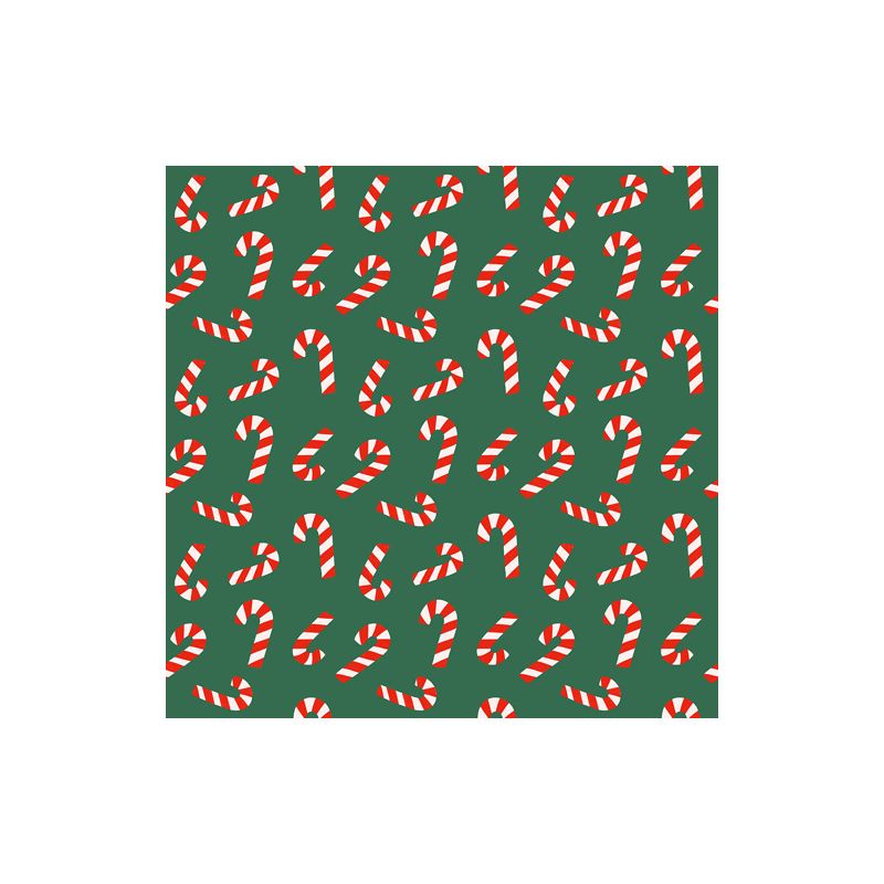 Lathe & Quill Candy Canes Green Shower Curtain - Deny Designs, 3 of 4