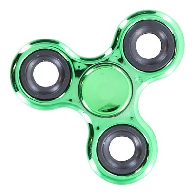 Toynk Metallic Fidget Spinner Green Target