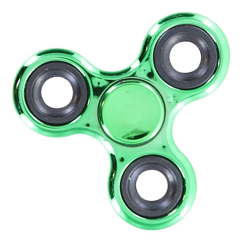 Toynk Metallic Fidget Spinner | Green, 1 of 3