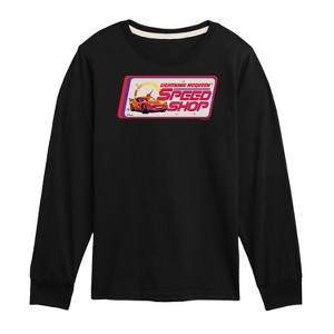 Boys' - Disney - Lightning McQueen's Speed Shop Long Sleeve Graphic T-Shirt - 1 of 4