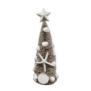 Beachcombers 15.5" Bottle Brush Conetree - 1 of 2