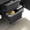 Modway Render 47" MDF and Particleboard Bathroom Vanity Cabinet in Charcoal - 4 of 4