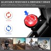 Costway Exercise Bike Cycle Trainer Indoor Workout Cardio Fitness Bicycle Stationary - 3 of 4