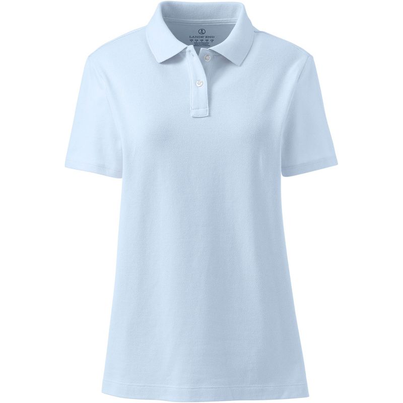 School Uniform Young Women's Short Sleeve Feminine Fit Mesh Polo Shirt, 1 of 3