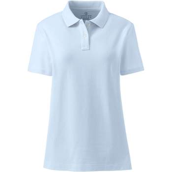 School Uniform Young Women's Short Sleeve Feminine Fit Mesh Polo Shirt