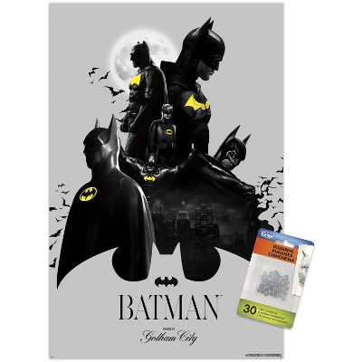 Trends International DC Comics Batman: 85th Anniversary - Batman Collage Unframed Wall Poster Prints