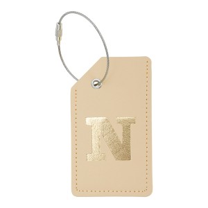 Unique Bargains Luggage Tag Khaki 1 Pc - 1 of 4