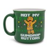 Silver Buffalo Shrek Gingerbread Man "Not My Gumdrop Buttons" 20-Ounce Ceramic Camper Mug - 2 of 4