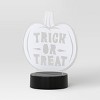 Lit Acrylic Trick or Treat Jack Figurine - Hyde and EEK! Boutique™ Neon Orange - 3 of 3