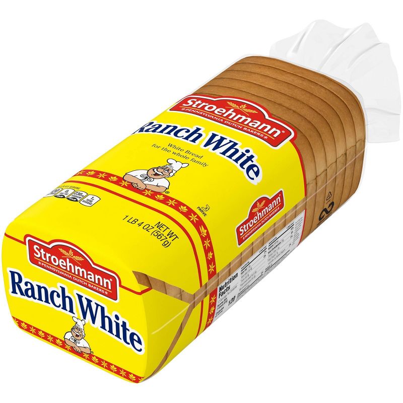 Stroehmann Ranch White Bread - 20oz, 3 of 10