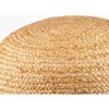 Mark & Day Prottes 13"H x 25"W x 25"D Natural Fiber Tan Pouf - 4 of 4