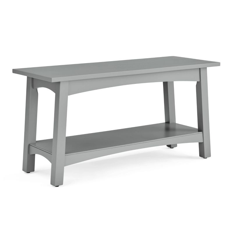 36&#34; Craftsbury Entryway Bench Gray - Alaterre Furniture, 6 of 8
