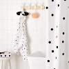 25"x50" Puppy Kids' Hooded Towel - Pillowfort™: Lightweight Cotton, Polka Dot, Toddler Bath, OEKO-TEX Certified - 2 of 4