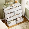 WOWLIVE 10-Drawer Dresser with Fabric Storage, Chest of Drawers for Bedroom - 4 of 4