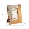 HomeRoots 4" x 6" Natural And Gray Faux Terrazzo Wood And Resin Tabletop Picture Frame - 3 of 4