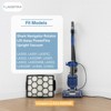 Nispira UV850 UV900 HEPA Filter for Shark Navigator LA301 LA300 LA322 ADV LA502 Rotator Lift-away PowerFins Upright Vacuum XHF320 XFFK320 3 Packs - 3 of 4