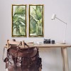 Stupell Industries Swaying Green Palms, 15" x 31" - 2 of 4