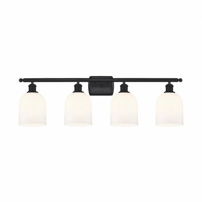 Innovations Lighting Bella 4 - Light Vanity in  Matte Black