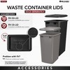 Rev-A-Shelf Double Maple Bottom Mount Kitchen Pullout Trash Can Waste Container with Soft Open & Close Slide System - image 3 of 4