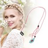 Unique Bargains Women's Leaf Braided Hair Chain 1 Pc - 4 of 4