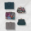 Buxton Women's Vegan Leather Triple Frame Coin Purse Wallet - 4 of 4