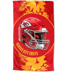 NFL Coin Toss Oversized Beach Towel - 1 of 4