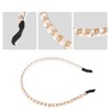 Unique Bargains Women's Hairband 2 Rows Rhinestone Headband 0.31 Inch Wide 1 Pc - 4 of 4