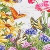 Collections Etc Set of 2 Butterfly Garden Hanging Kitchen Towels - 3 of 3
