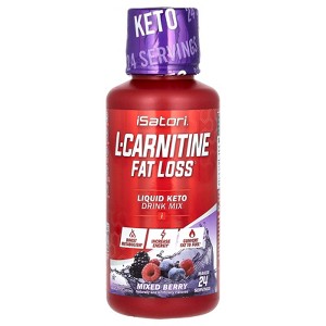 Isatori L-Carnitine, Mixed Berry, 12 fl oz (360 ml) - 1 of 2