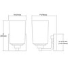 Elk Home Robins 1 - Light Vanity in  Matte Black/Brushed Brass - 3 of 4