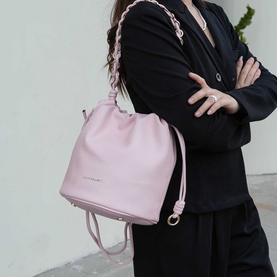 MKF Collection Paityn Women’s Bucket Crossbody Shoulder Bag with Drawstring Closure by Mia K — фото 2