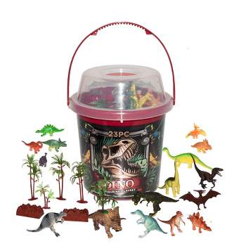 Wild Republic Bucket Dinosaur Animal Figure