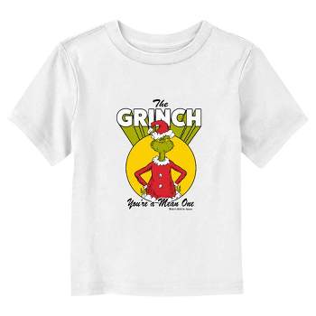 Toddler's Dr. Seuss The Grinch You’re a Mean One T-Shirt
