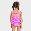 Toddler Girls' Tutu Printed One Piece Swimsuit - Cat & Jack™ - 2 of 3
