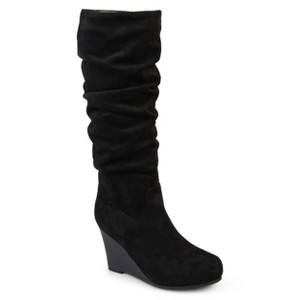 Journee Collection Womens Haze Wedge Knee High Boots - 1 of 4