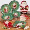 20oz 4pk Earthenware Holiday Magic Santa 3-D Mugs - Certified International - 2 of 2