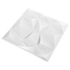 VidaXL 3D Wall Panels 24 pcs 19.7"x19.7" Diamond White 64.6 ftÂ² - 4 of 4