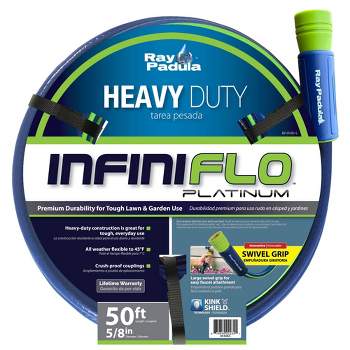 Ray Padula InfiniFlo 50ft Platinum Heavy Duty Garden Hose