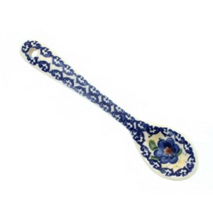 Blue Rose Polish Pottery 64 Vena Sugar Spoon - 1 of 1
