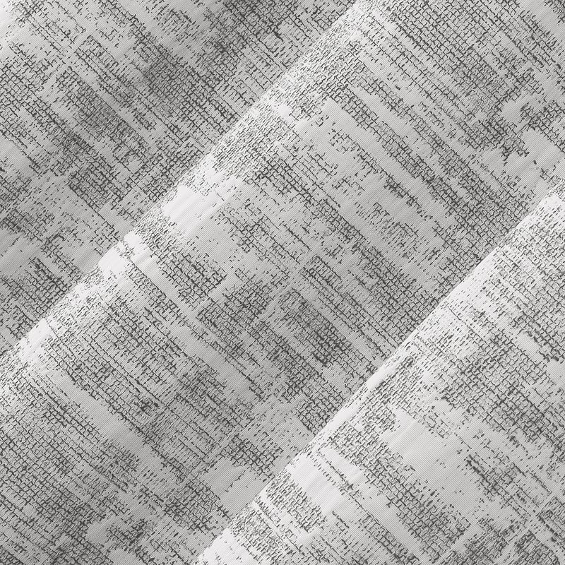 Parrish Distressed Grid Thermal Extreme 100% Blackout Grommet Curtain Panel - Sun Zero, 5 of 10