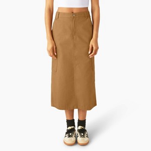 Dickies Women's Duck Canvas Cargo Midi Skirt - 1 of 3