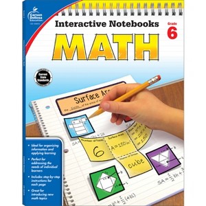 Math, Grade 6 - (Interactive Notebooks) by  Katie Kee Daughtrey (Paperback) - 1 of 1